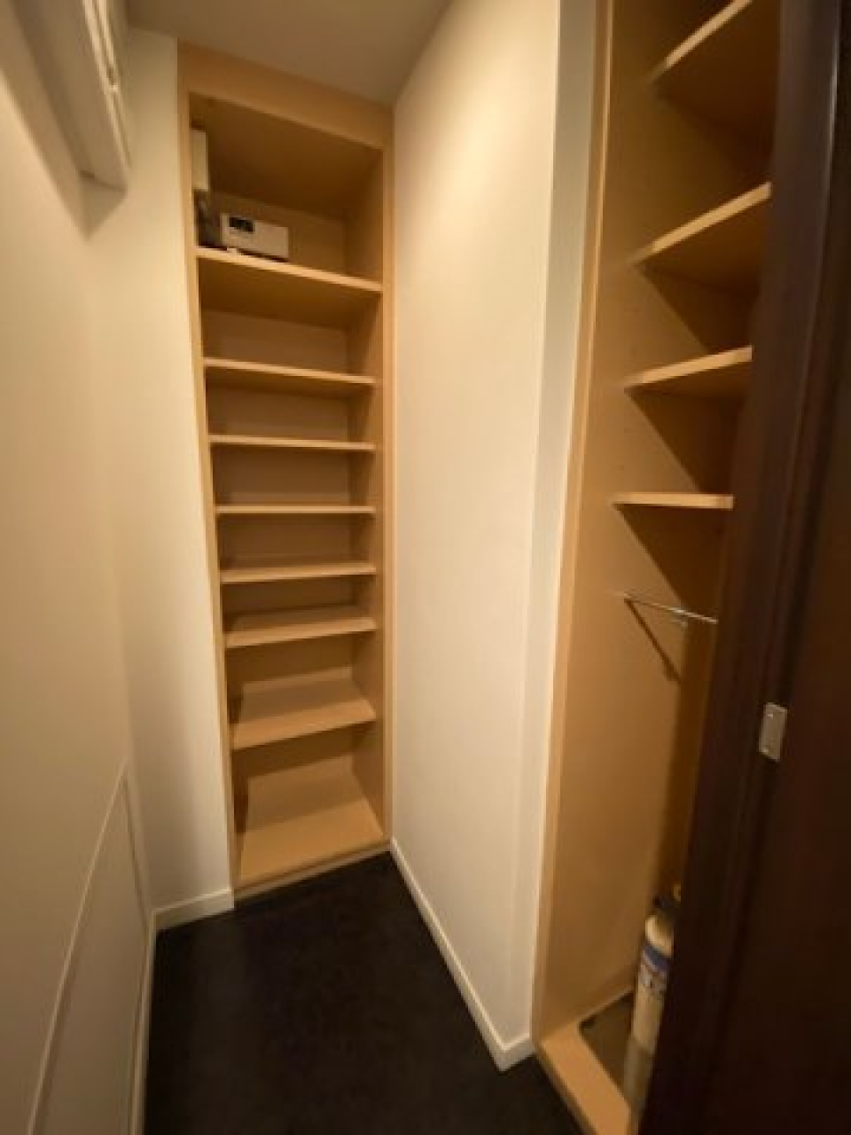 シューズボックスがあります。