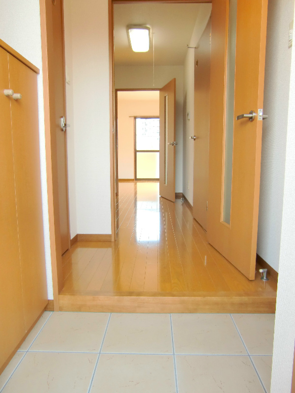 玄関からの眺め