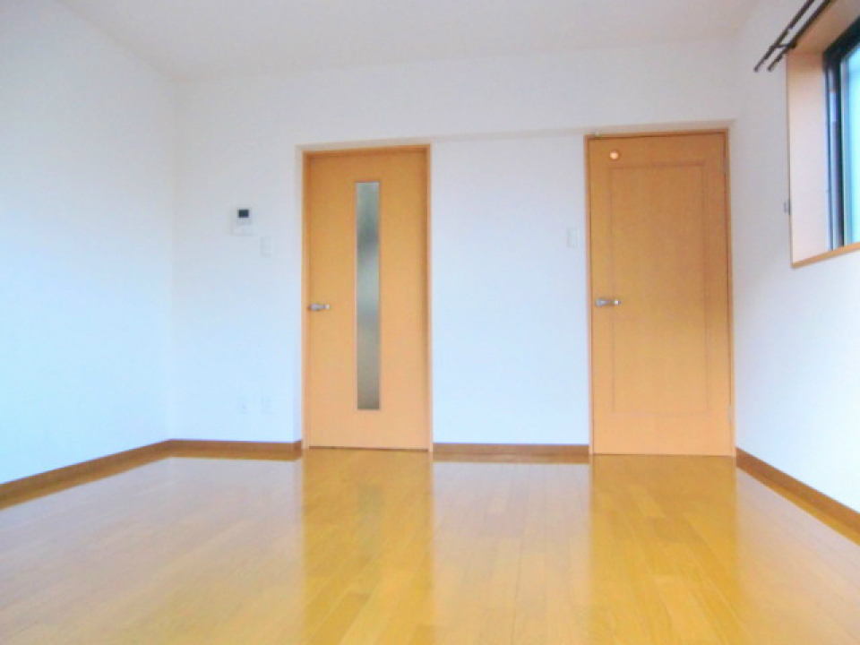 右の扉にはウォークインクローゼット