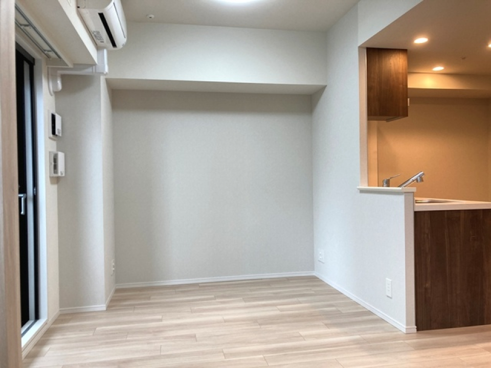 ８．０帖のLDKです。※写真は同タイプ住戸です。