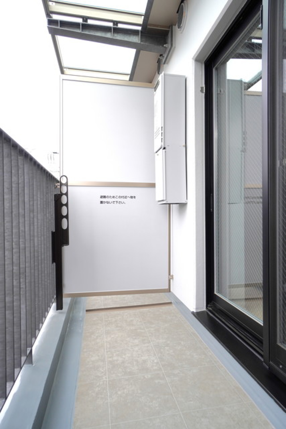 バルコニーの様子です。
※写真は同タイプ住戸です。