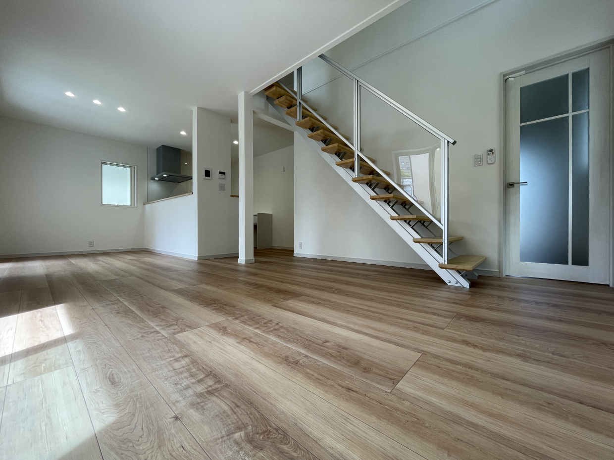 リビングは、17.7帖と広い！！