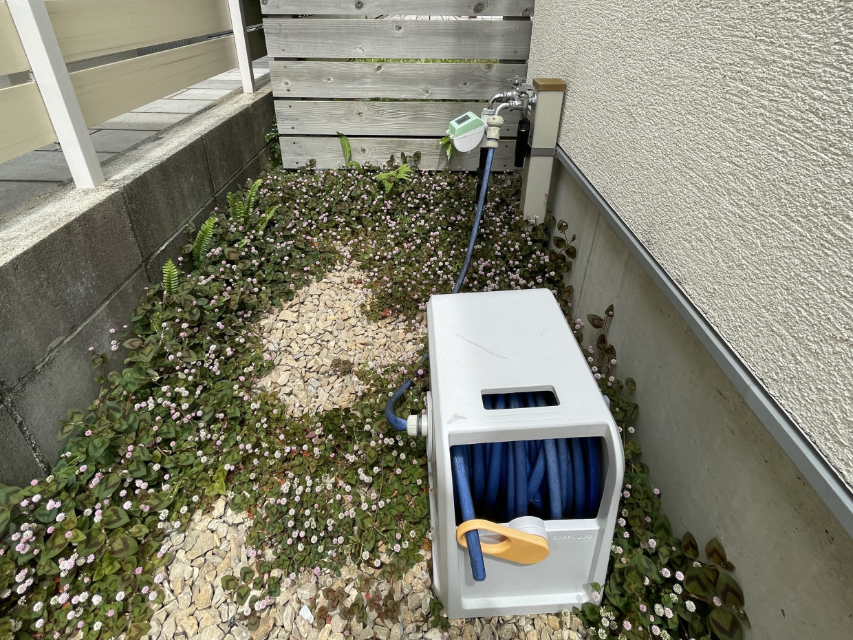 外には外水栓もあります