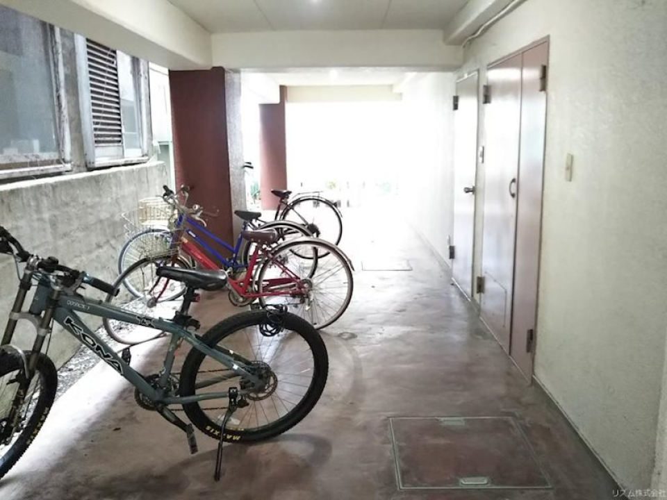 駐輪スペース。