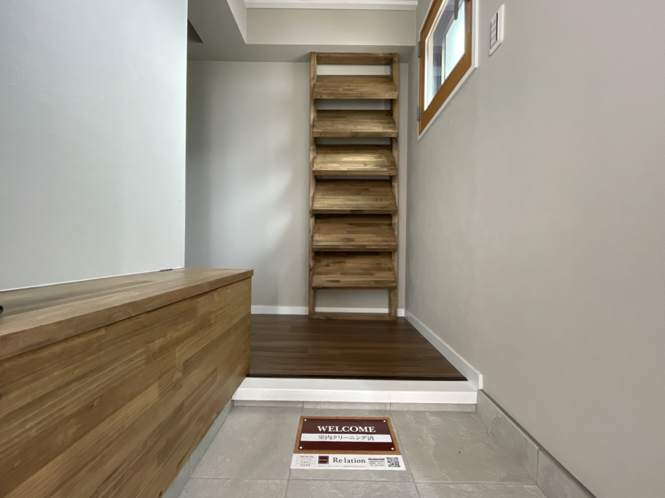 玄関のシューズもインテリアの一部に！