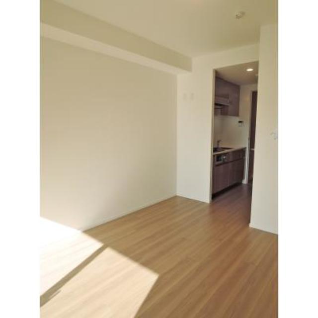 角に冷蔵庫を置くことが出来ます。
※写真は同タイプ住戸です。