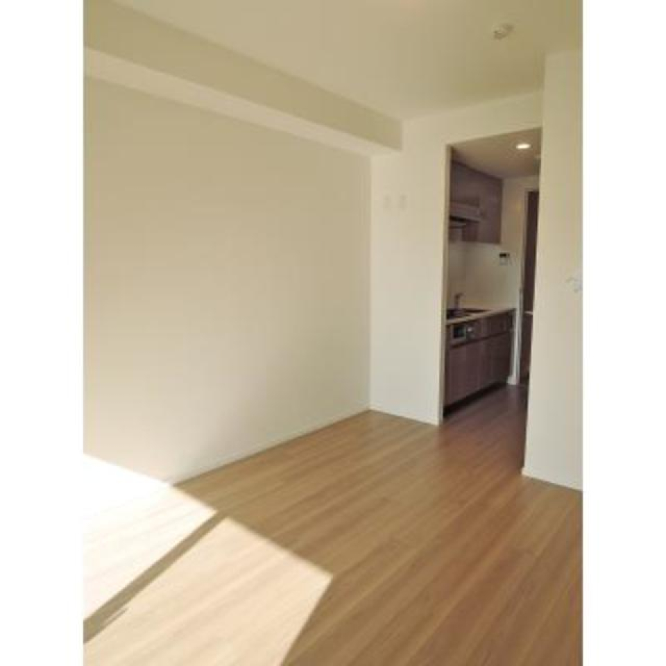 角に冷蔵庫を置くことが出来ます。
※写真は同タイプ住戸です。