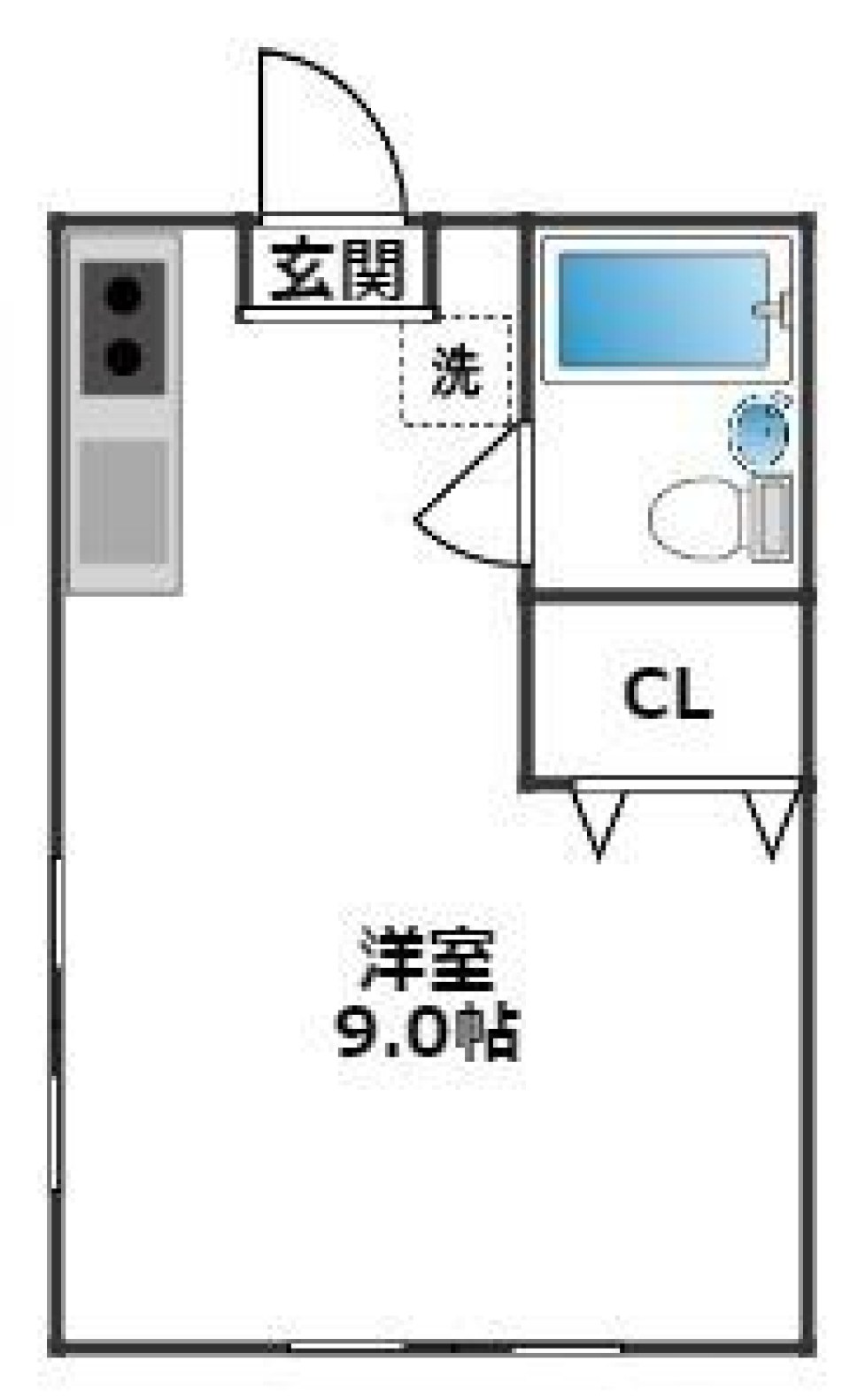 自分の好きを思う存分楽しめる場所の間取り図