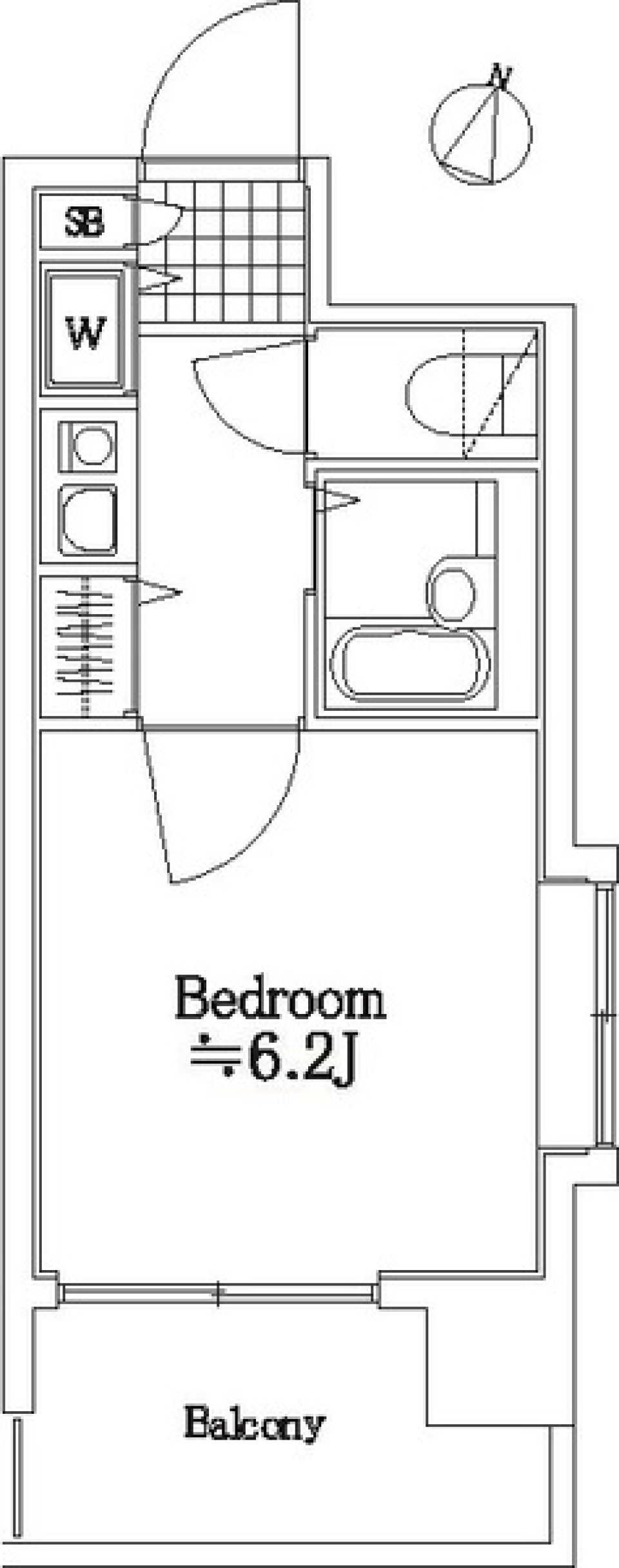 日神パレステージ笹塚第２ 310号室の間取り図