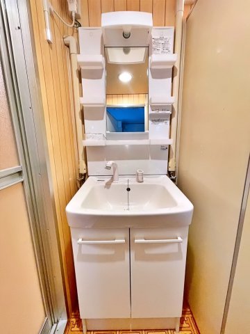 洗面所の様子。