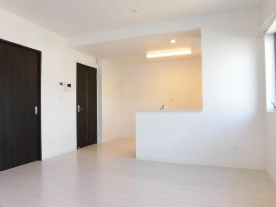 別角度からのLDK。