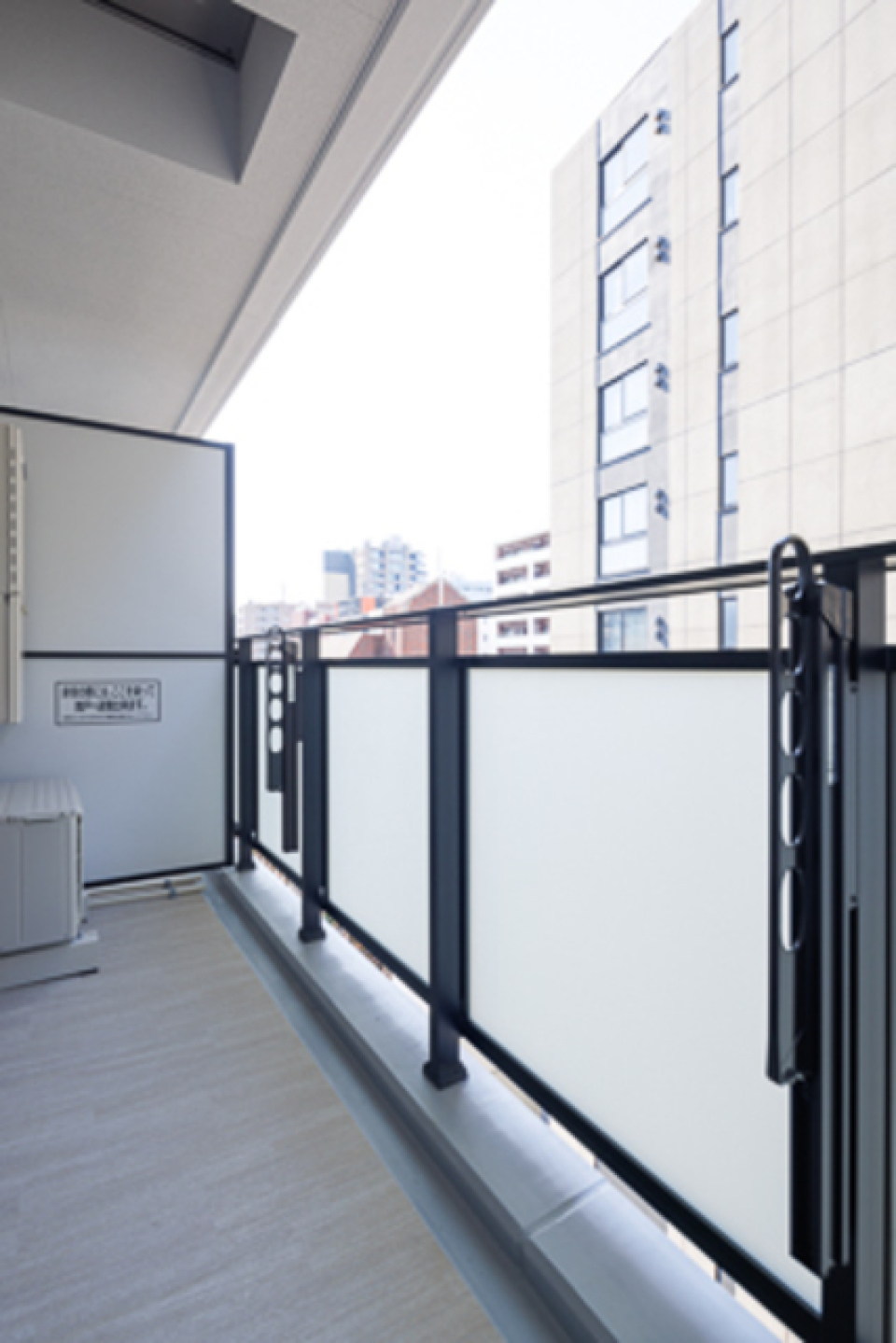 バルコニー。※写真は同タイプ住戸です。