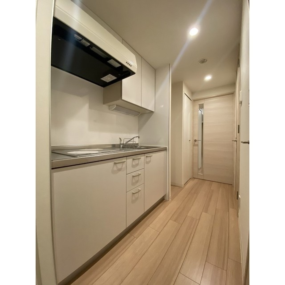 ２口のIHコンロが設置されています。