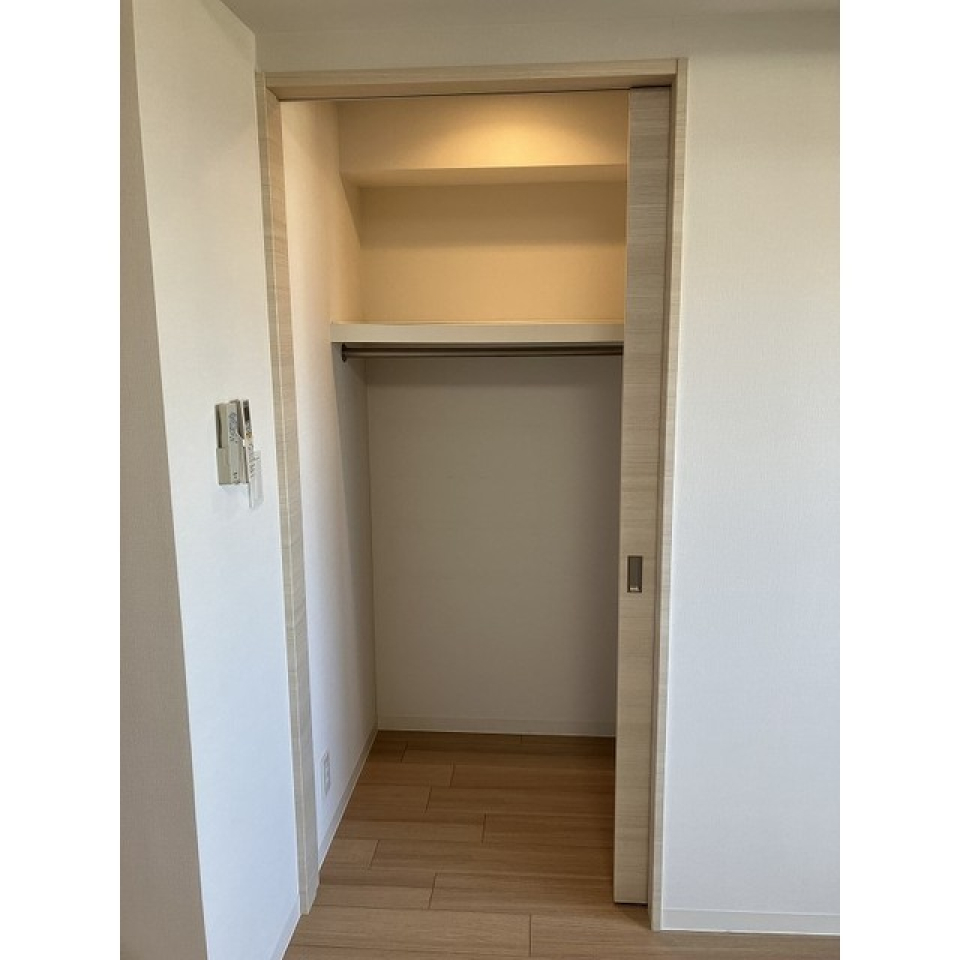 ウォークインクローゼットです。