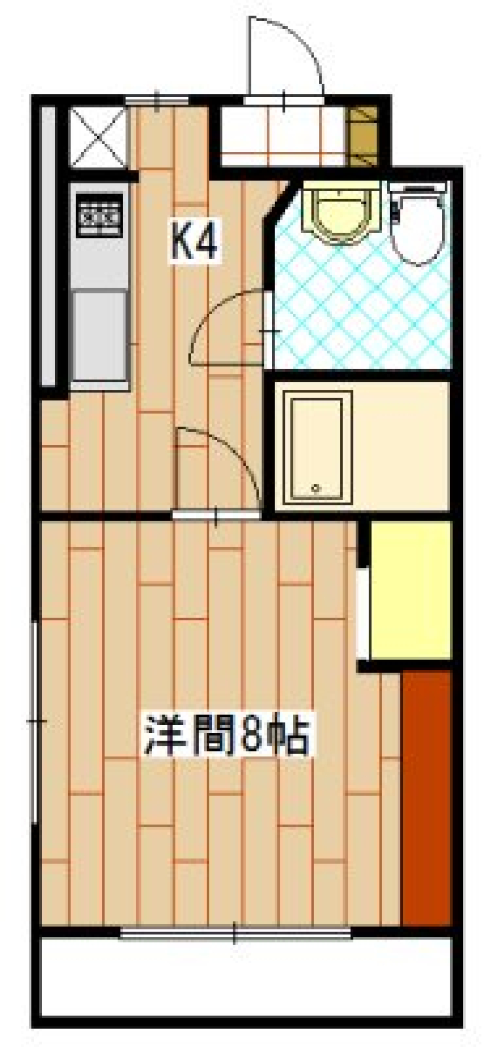 自分cafeな空間の間取り図
