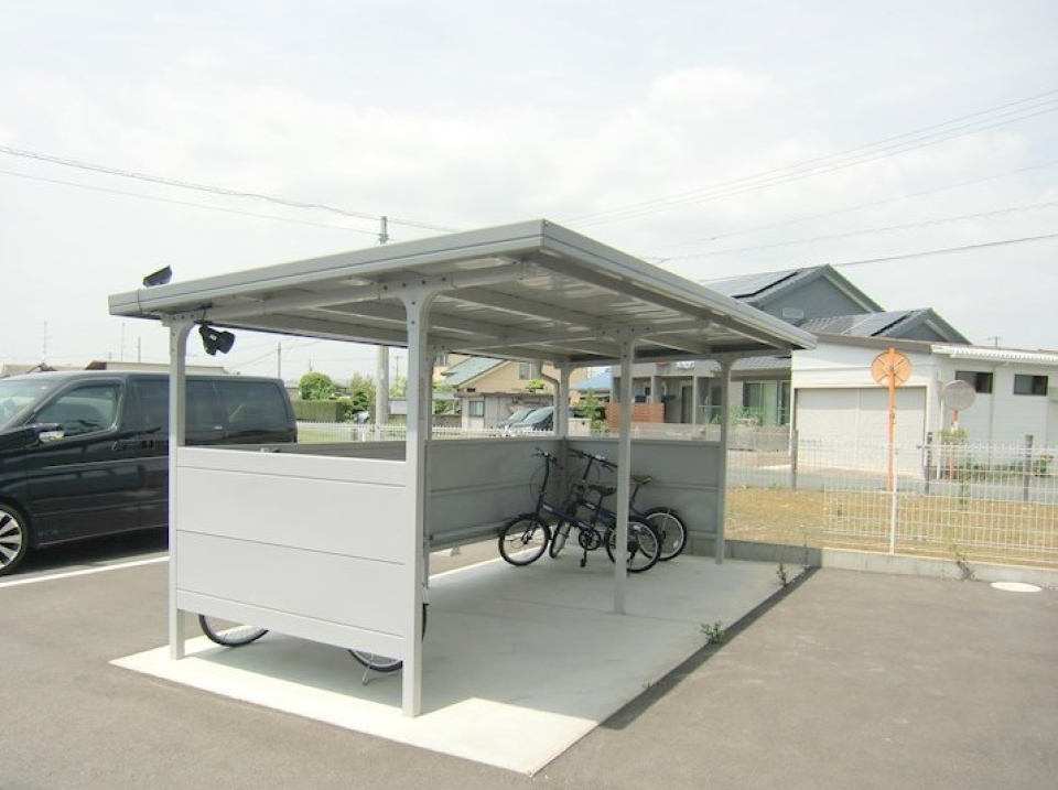 駐輪場あります！