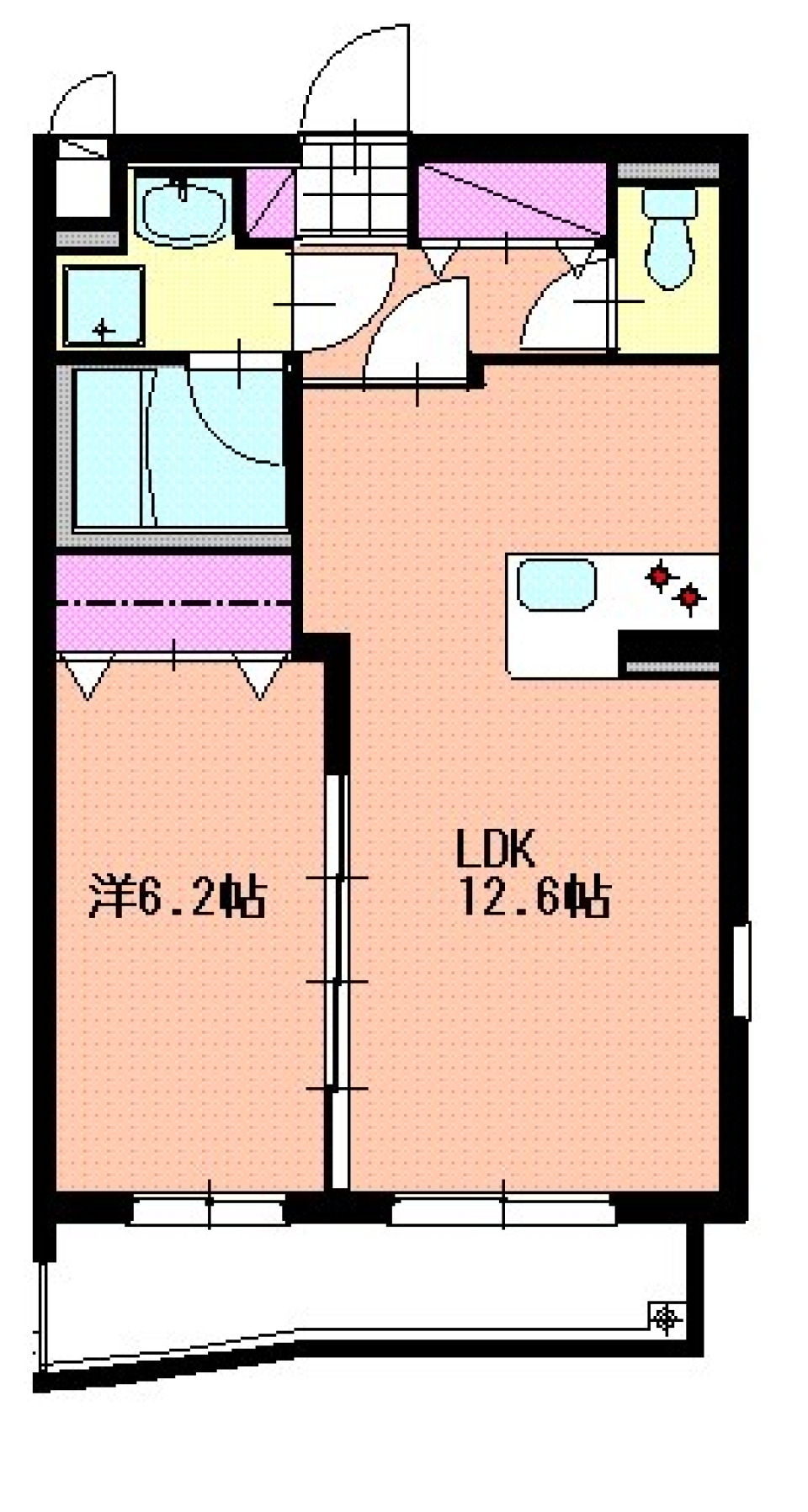 大人気の浜北エリアに住まう、の間取り図