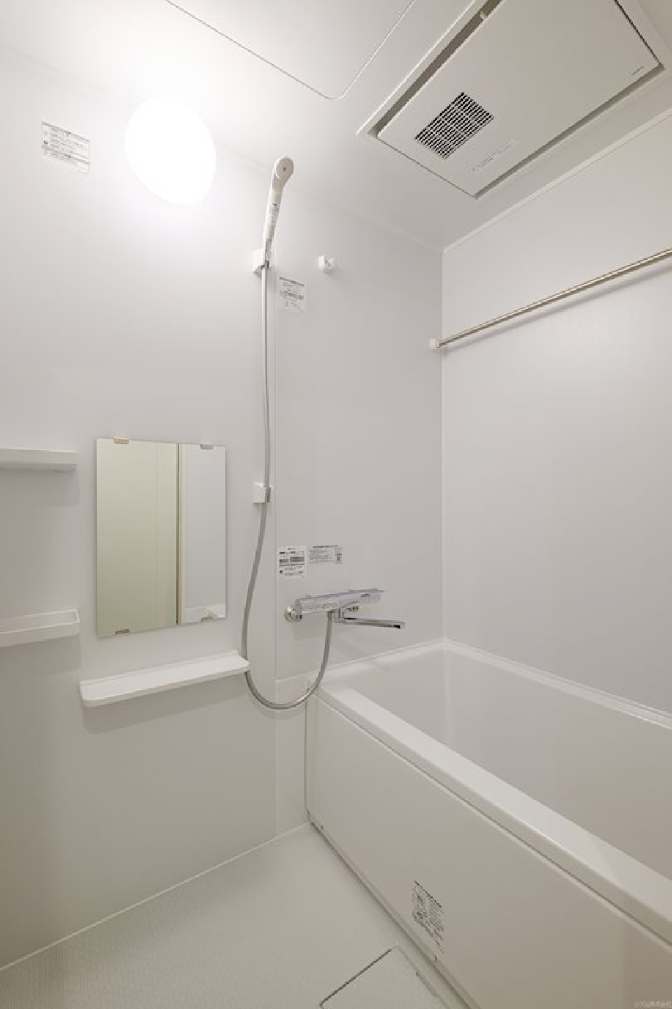 浴室スペースもくつろげるようしっかり確保。