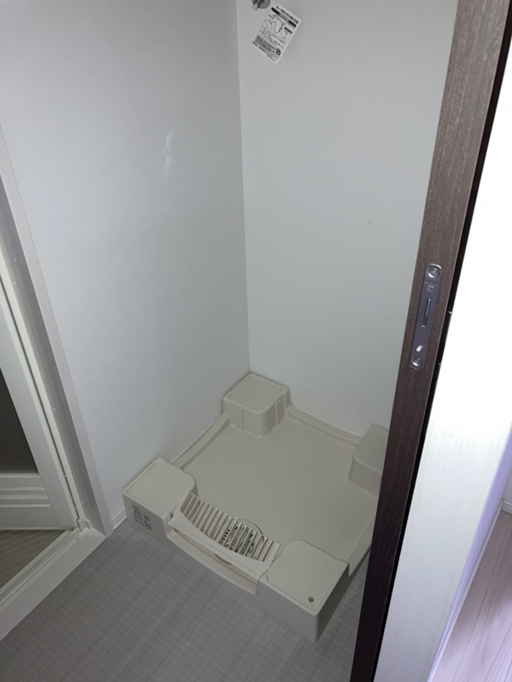 室内洗濯機置き場です。