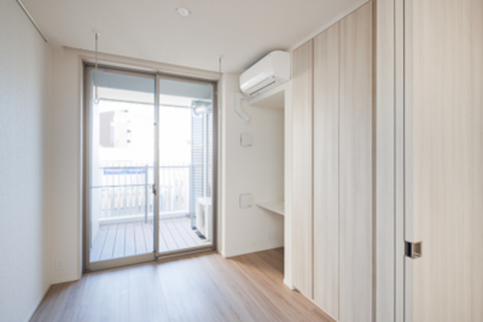 4.3帖の洋室です。
※写真は同タイプ住戸です。