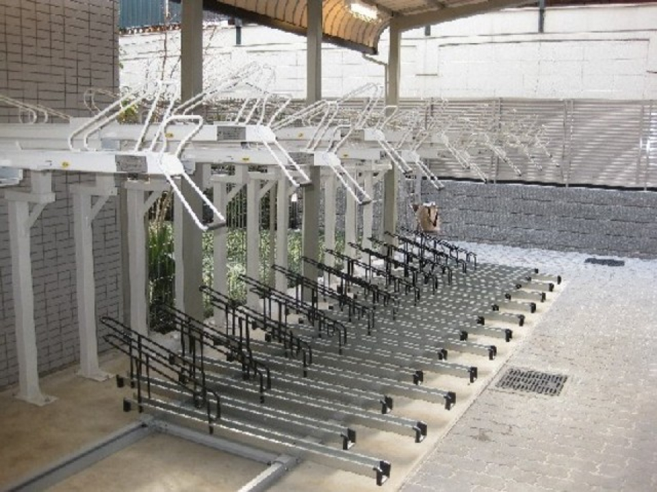 駐輪場あります