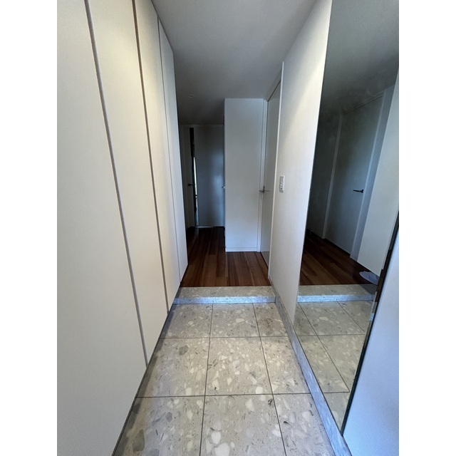 玄関からの様子です。シューズボックス付きです。