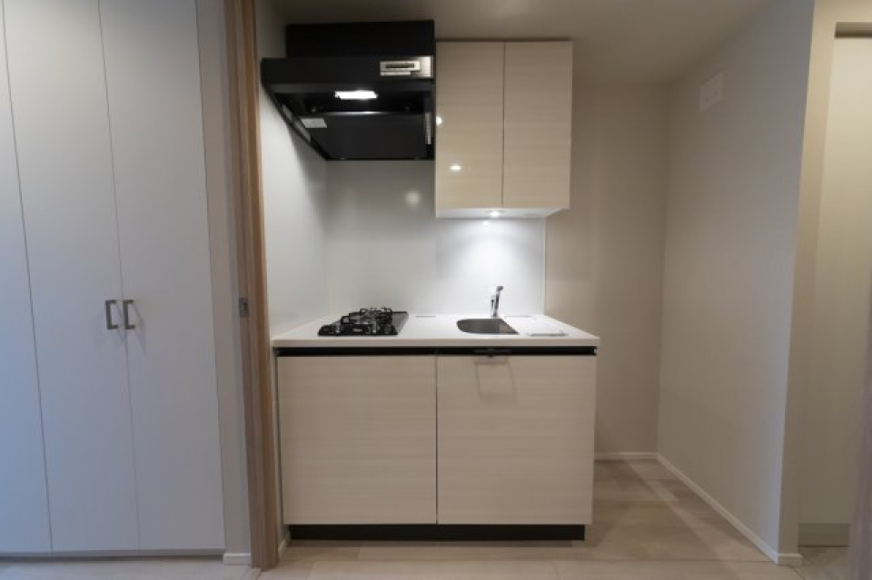 キッチンです。
※実際の位置と反転しています。