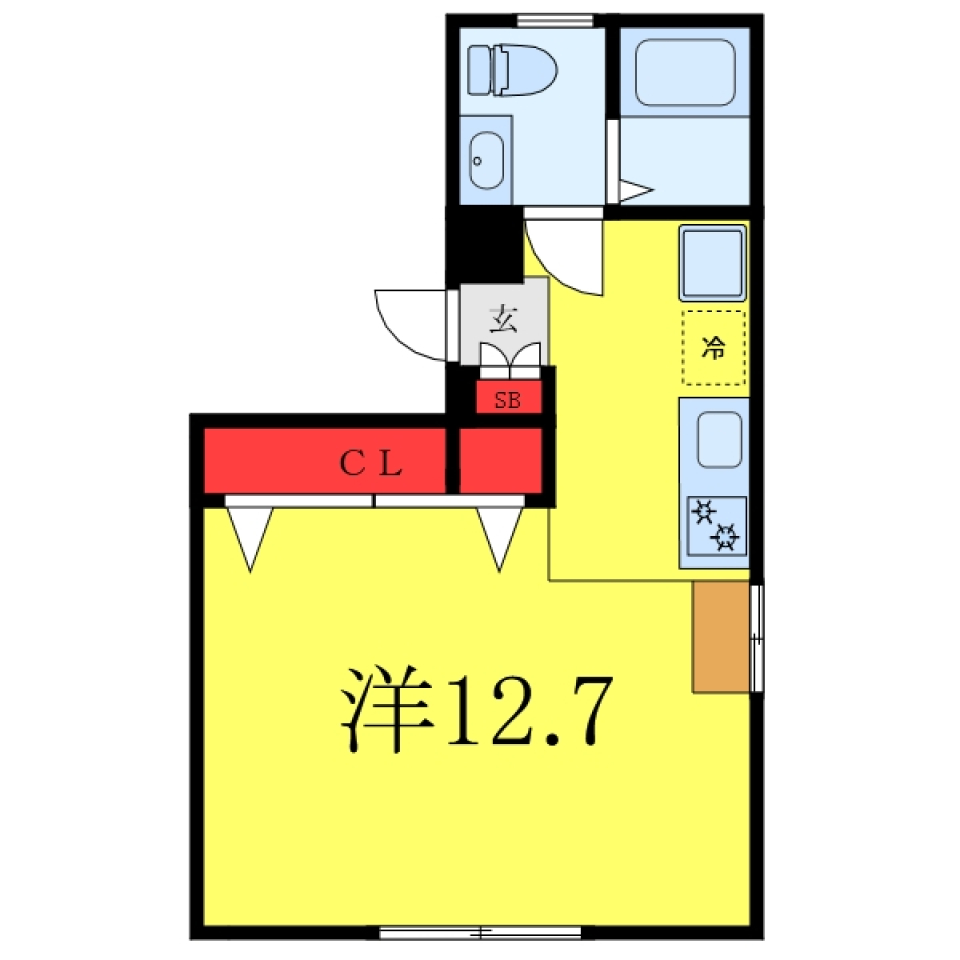 ワークライフバランスを叶える［ペット可］の間取り図