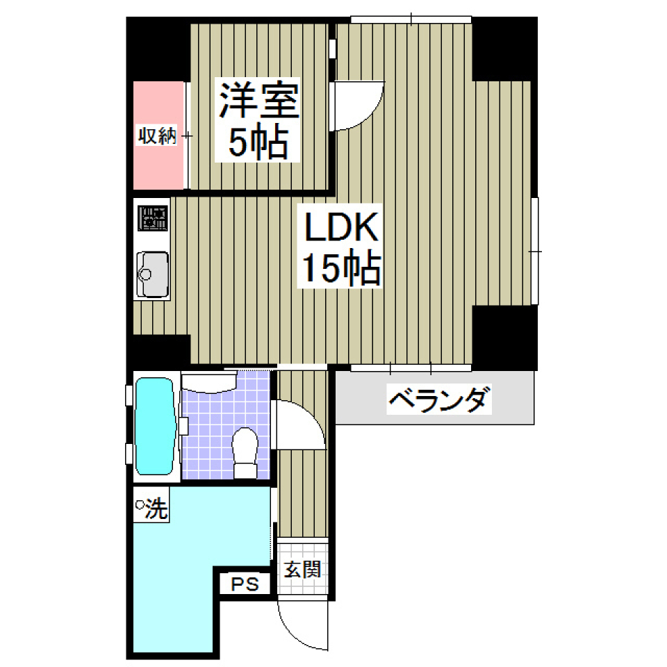 入れ子構造で広がる空間美の間取り図