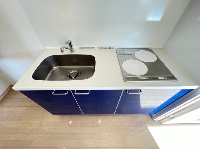 IHコンロが設置されています。