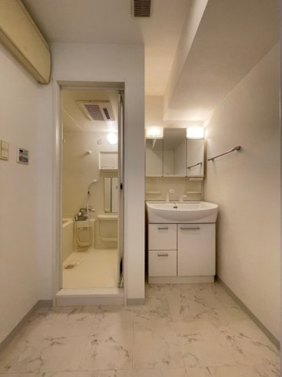 洗面所・脱衣所の様子です。