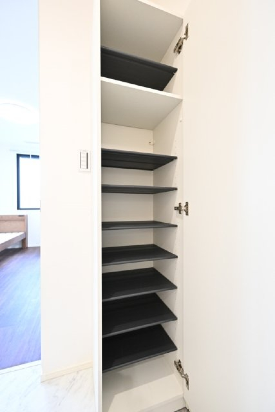 シューズBOXもたっぷり入りそうですね。