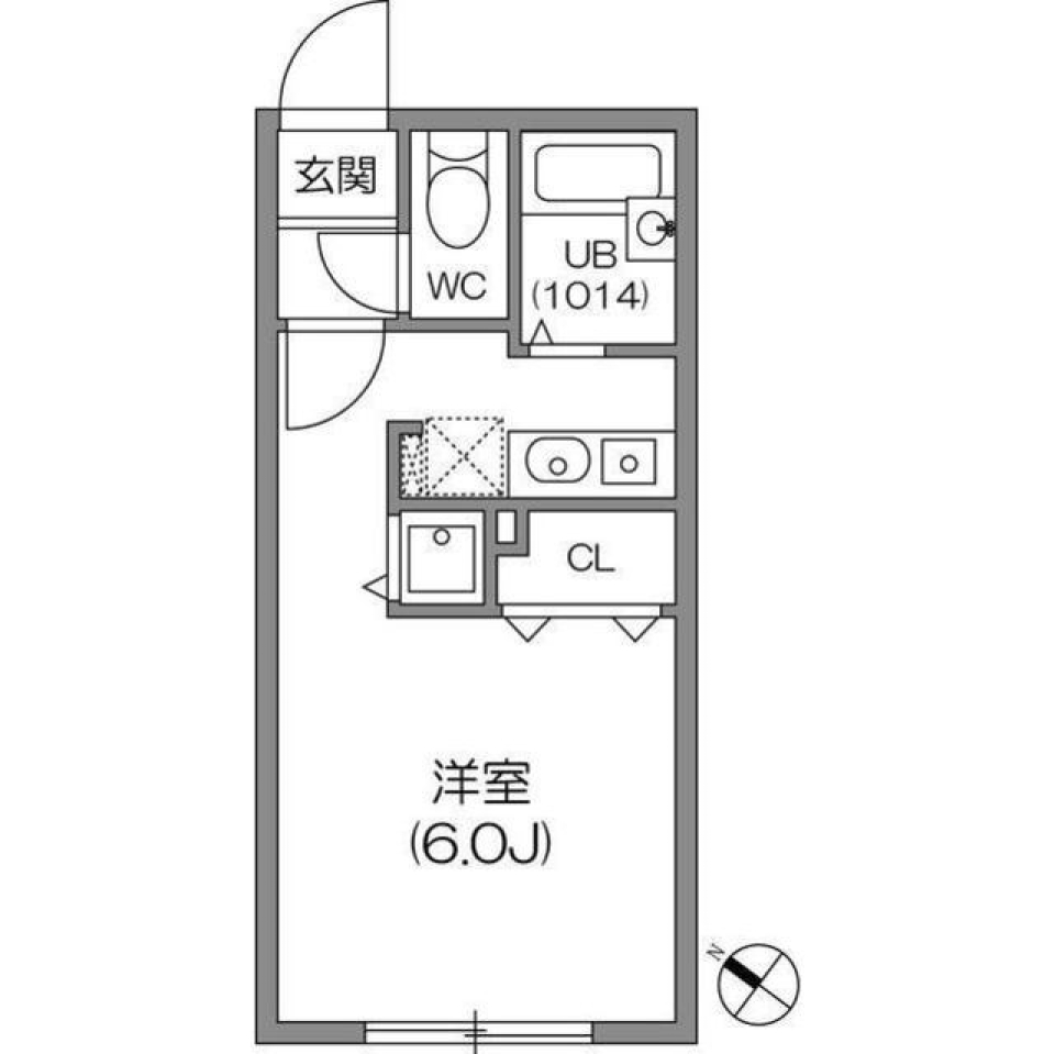 ＺＥＳＴＹ小石川 303号室の間取り図
