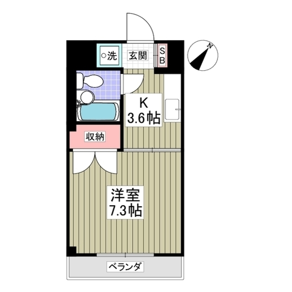 シンプルライフを手に入れるの間取り図
