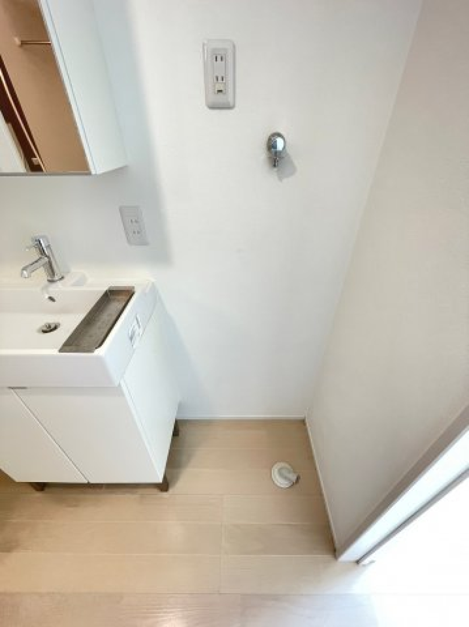 室内洗濯機置き場です。