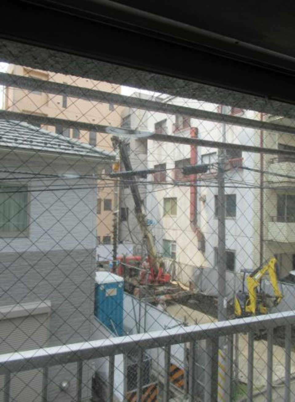 バルコニーからの眺めです。