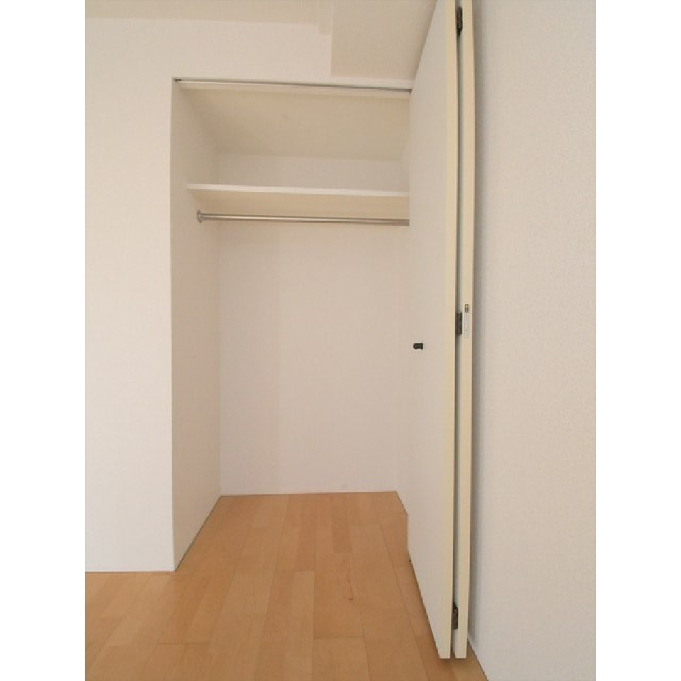 収納スペースも広々としています。