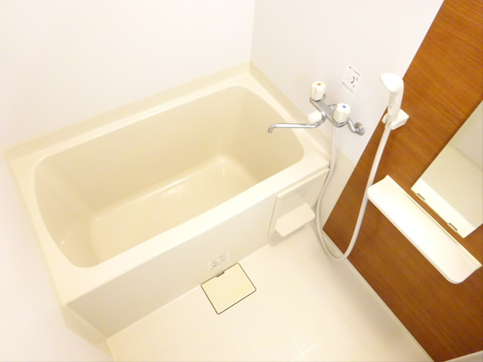 バスルームもオシャレ。