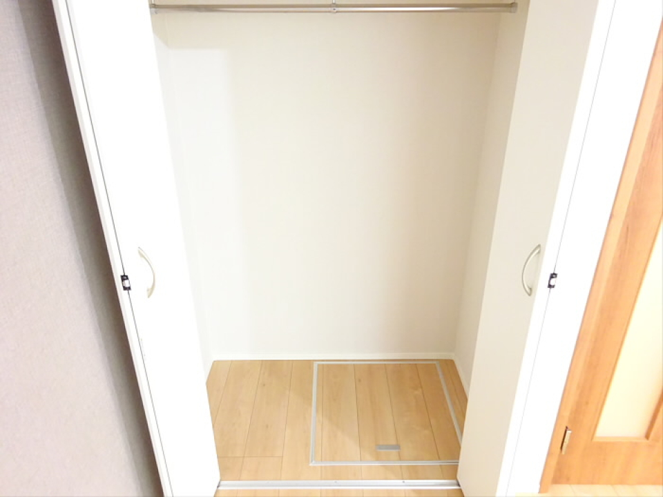 コンパクトな収納です。