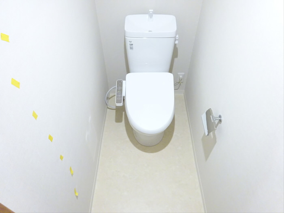 シンプルなトイレです、