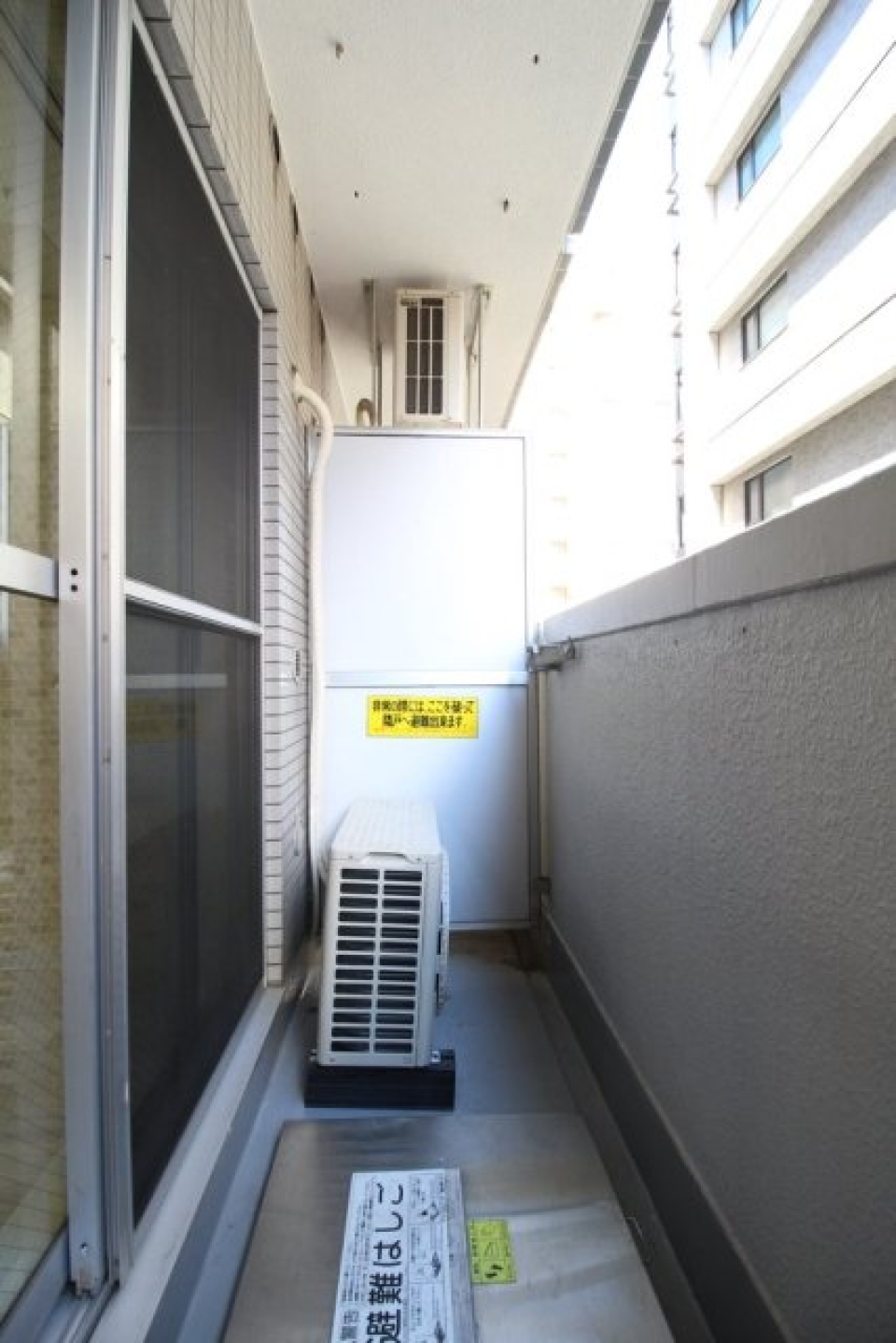 バルコニーの様子です。