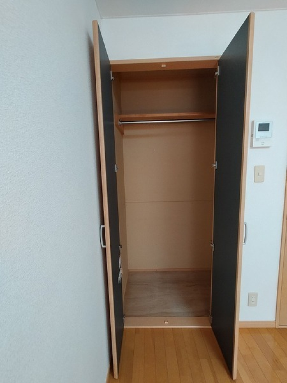 クローゼットの中の様子です。