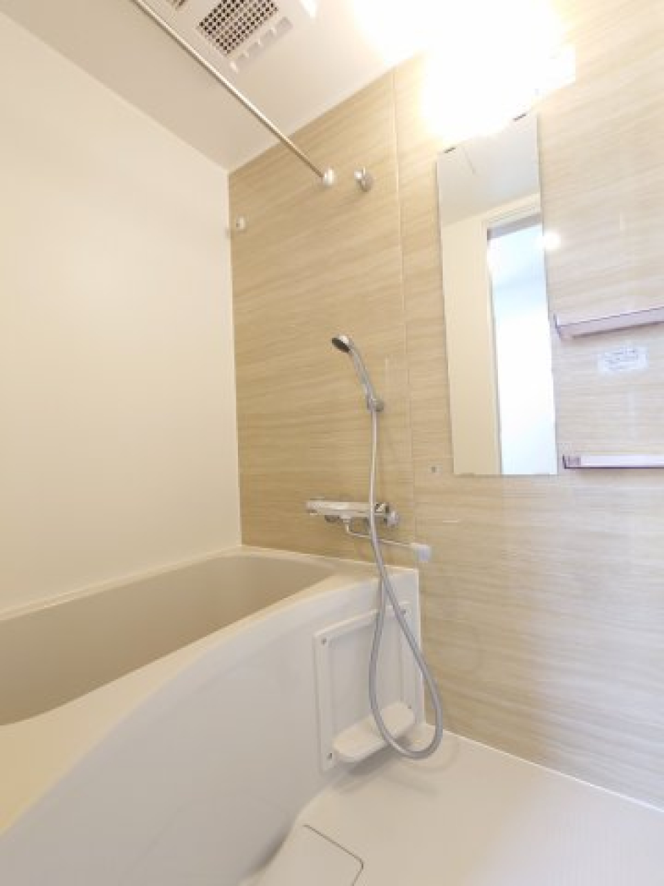 浴室です。シンプルな造りです。