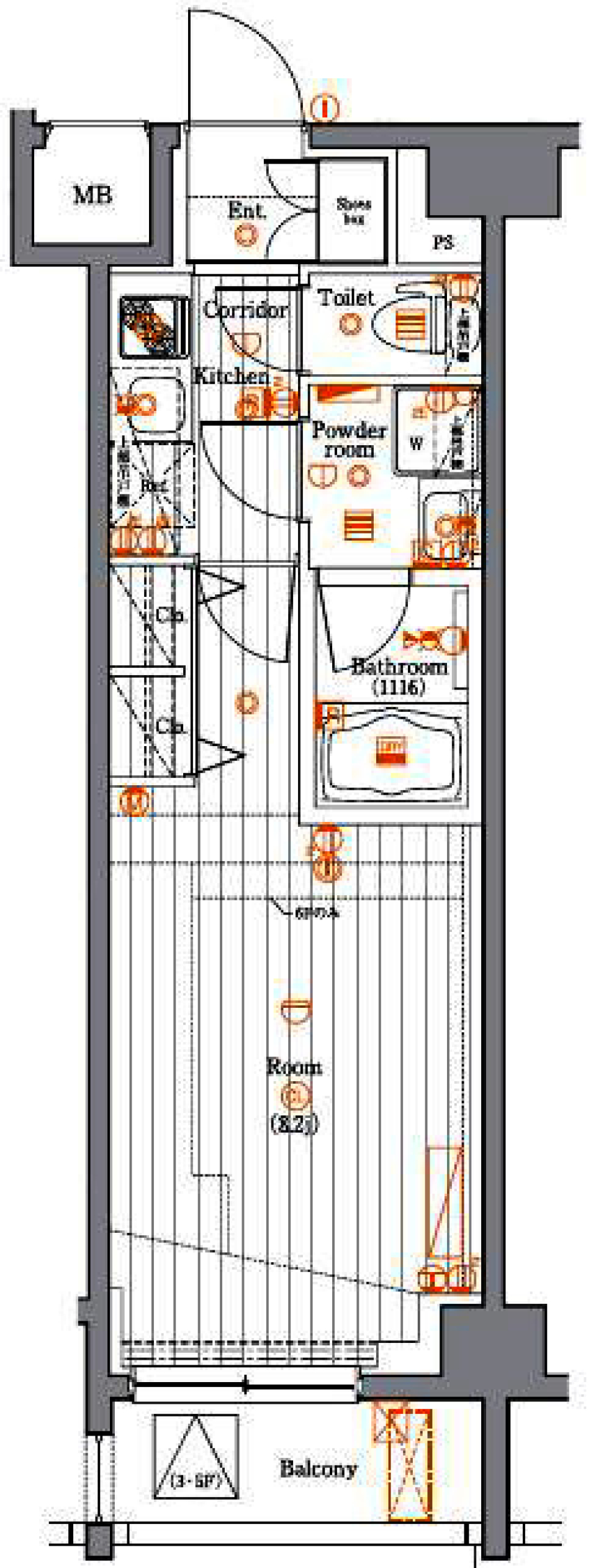 可愛いを極めたい方へ [ペット可]の間取り図