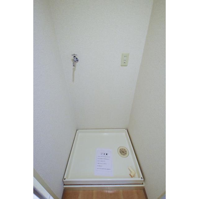室内洗濯機置き場です。