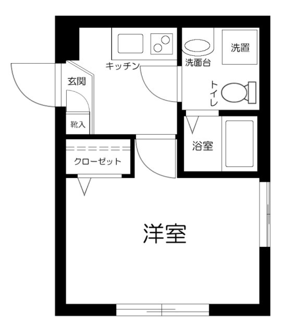 太陽の光を取り込んで［新築］の間取り図