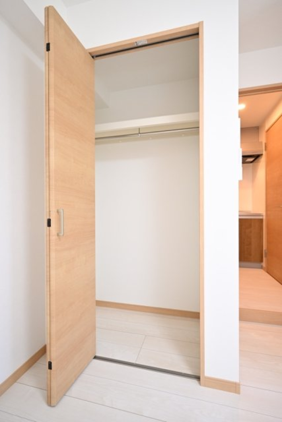 セクション分けされている収納です。