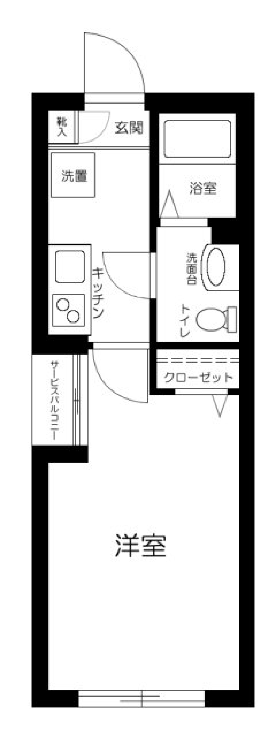 SUNNY SIDE ROOM［新築］の間取り図