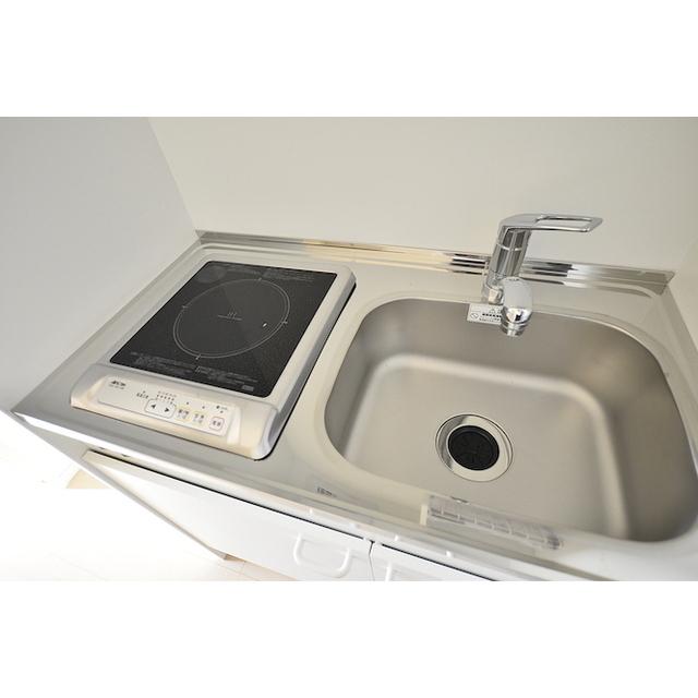 IHコンロが設置されています。