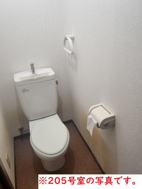 シンプルなトイレです。